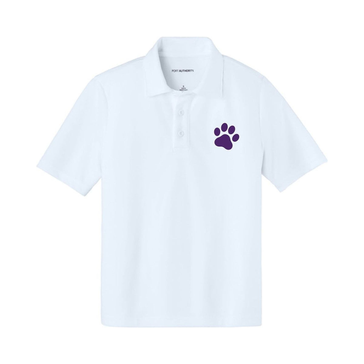 Wildcats Youth White Polo
