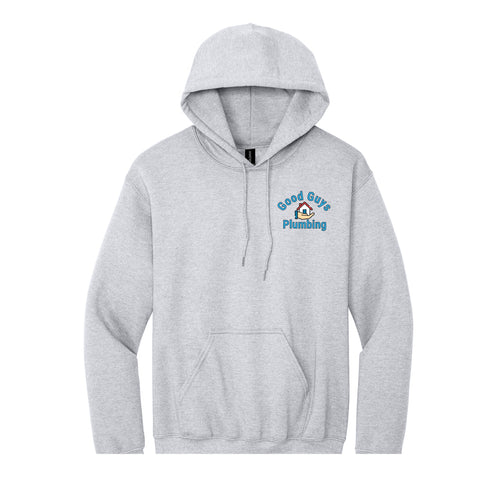 Hooded Sweatshirt — Ash, front