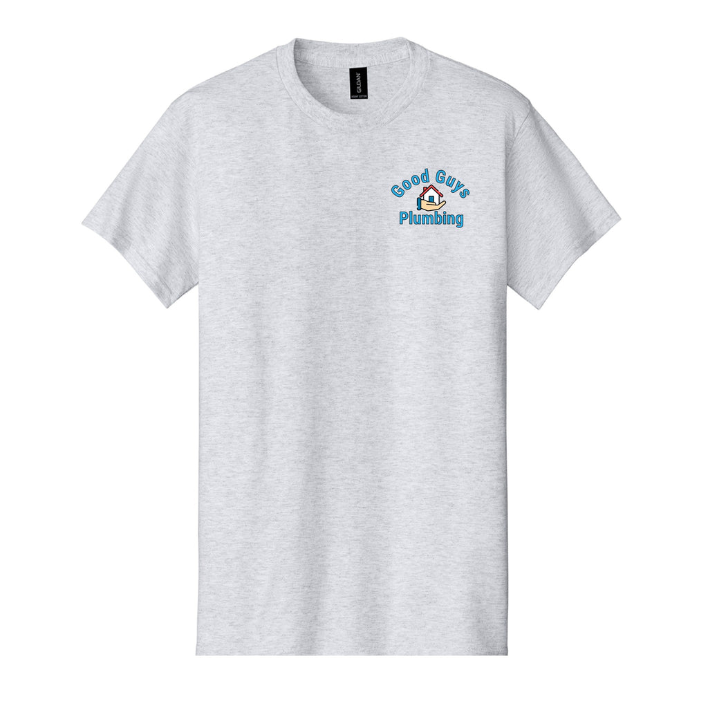 Cotton T-Shirt — Ash, front
