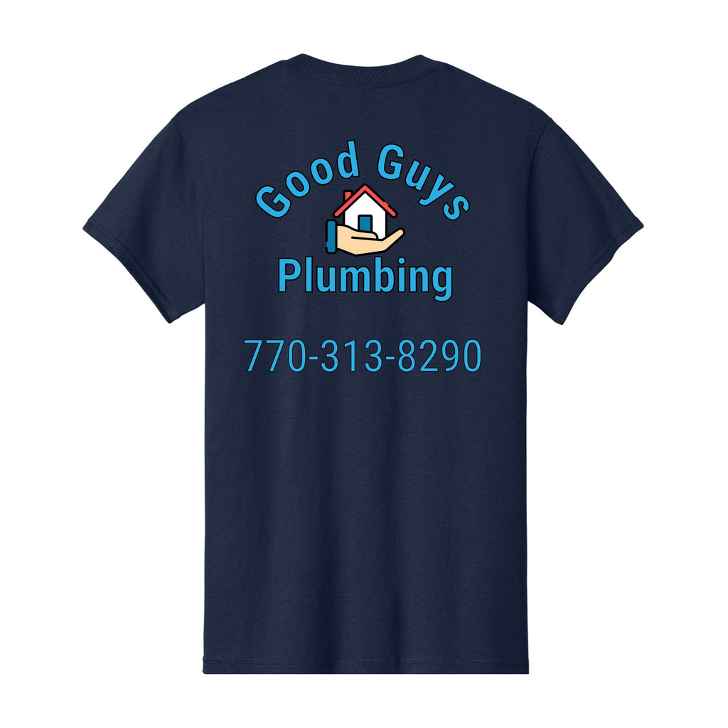 Tall T-Shirt — Navy, back