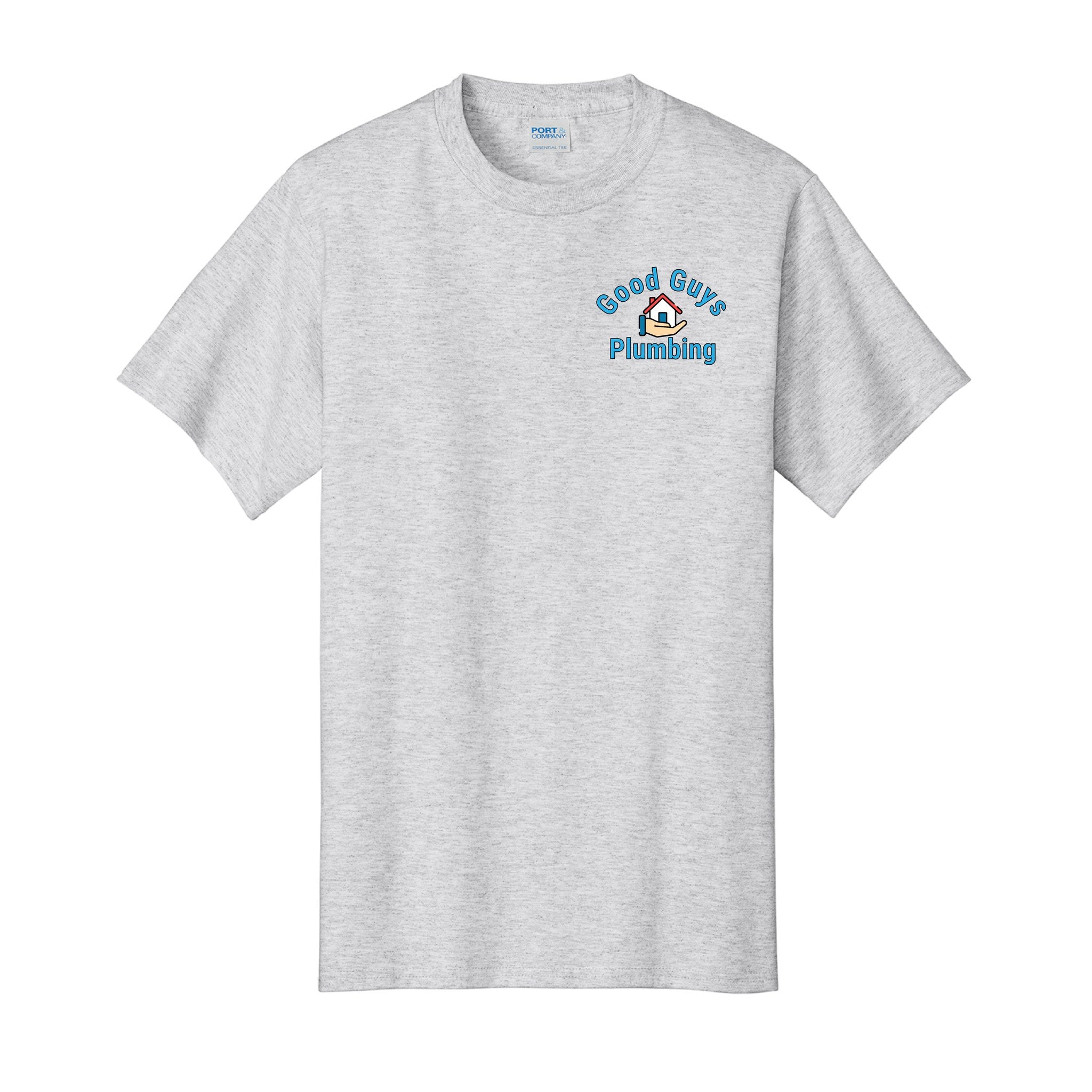Tall T-Shirt — Ash, front