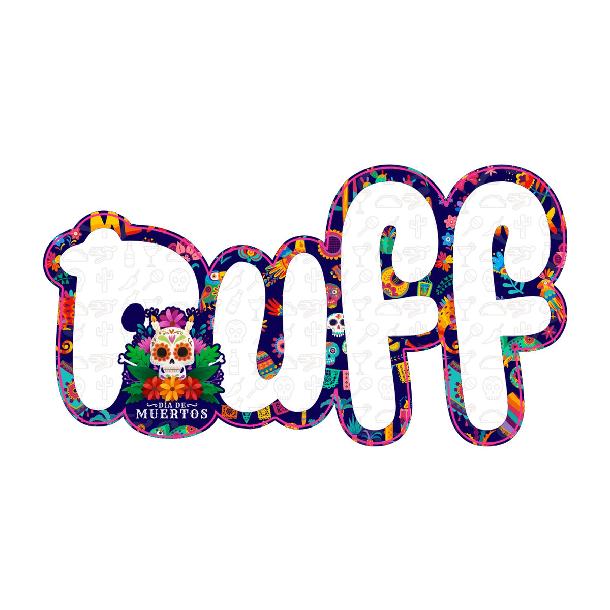 Puff Stickers - Cinco de Mayo