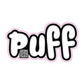 Puff Stickers - Clear Vinyl