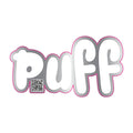 Puff Stickers - Silver