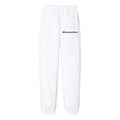 #PleaseJustStart Sweatpants - White